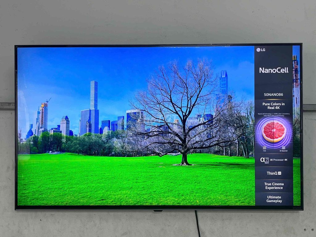 Tivi LG 50NANO86 4k giọng nói. Mua bán Tivi, Âm thanh tại Thành phố Long Xuyên An Giang được đăng bởi Điện Tử HT hình 1