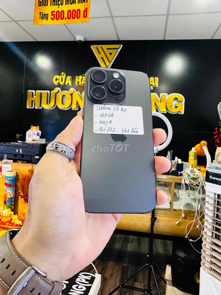 Apple iPhone 15 Pro 128GB siêu iu giá🫰. Mua bán Điện thoại tại Thành phố Bến Tre Bến Tre được đăng bởi HươngGiangmobile hình 1