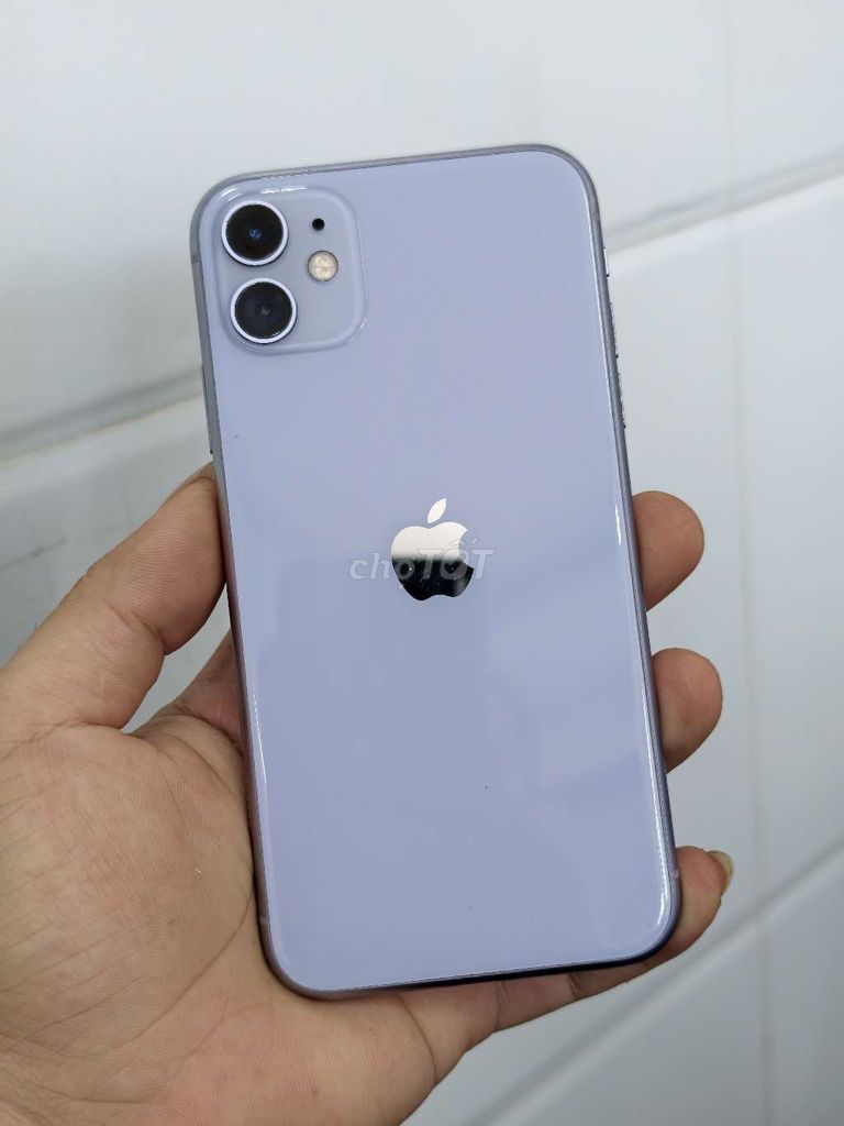 Apple iPhone 11 64GB Tím Đã thay màn. Mua bán Điện thoại tại Quận Bình Tân Tp Hồ Chí Minh được đăng bởi Trần Thanh hình 1