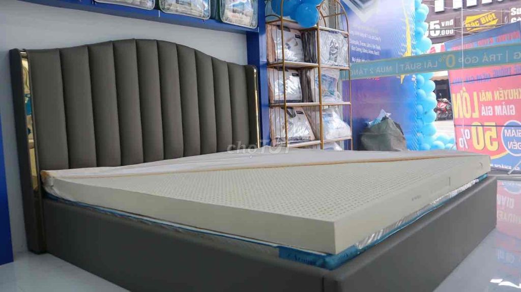 Nệm Happy Gold cao su. Mua bán Giường, chăn ga gối nệm tại Thành phố Vĩnh Long Vĩnh Long được đăng bởi Long Vĩnh hình 1