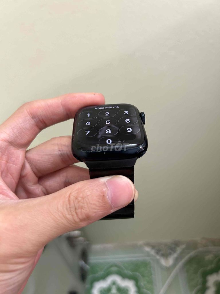Apple Watch S8 Nhôm Đen 45mm. Mua bán Thiết bị đeo thông minh tại Huyện Lục Ngạn Bắc Giang được đăng bởi Nhật Anh hình 1