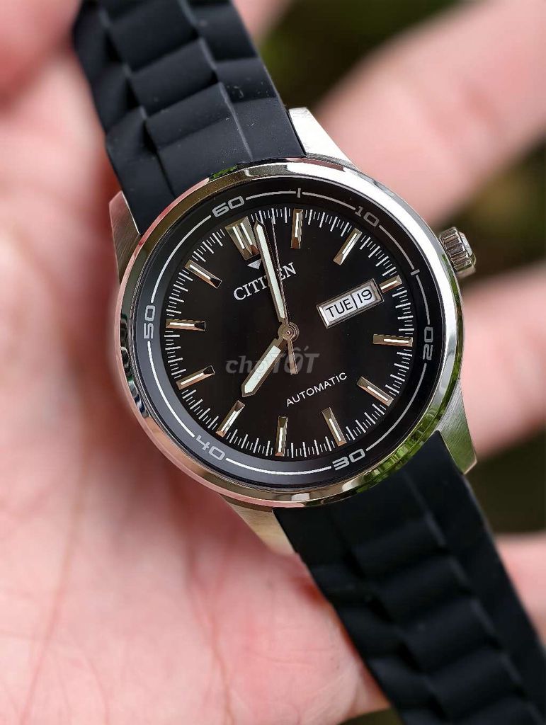 Citizen NH8400-87E Nam Dây cao su Automatic. Mua bán Đồng hồ tại Quận Cái Răng Cần Thơ được đăng bởi NQ Chien hình 1