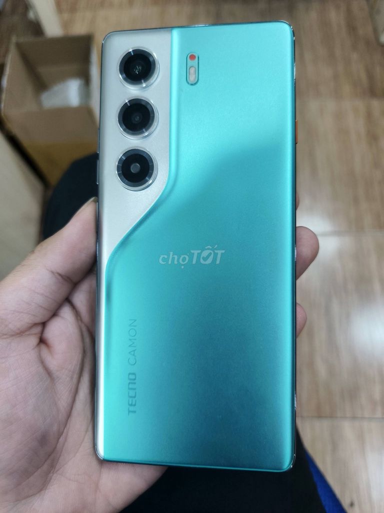 Tecno Camon 40 Pro 8GB 256GB Xanh. Mua bán Điện thoại tại Quận 1 Tp Hồ Chí Minh được đăng bởi Hội Đồ Điện Tử hình 1