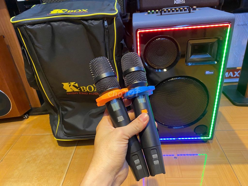 Loa karaoke KBOX 550 PROMAX Đen. Mua bán Tivi, Âm thanh tại Thành phố Buôn Ma Thuột Đắk Lắk được đăng bởi Phương Lâm Audio hình 1