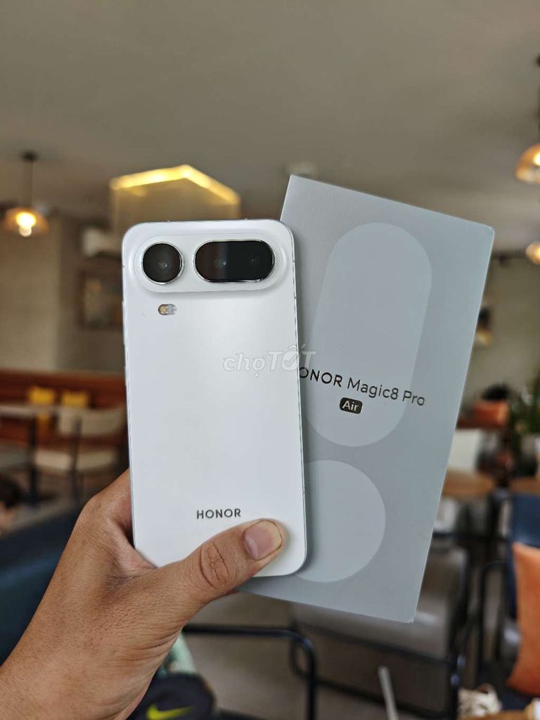 Honor Magic 8 Pro Air 12/256GB Trắng keng Fullbox. Mua bán Điện thoại tại Quận 6 Tp Hồ Chí Minh được đăng bởi Điện thoại chất mỗi ngày hình 1