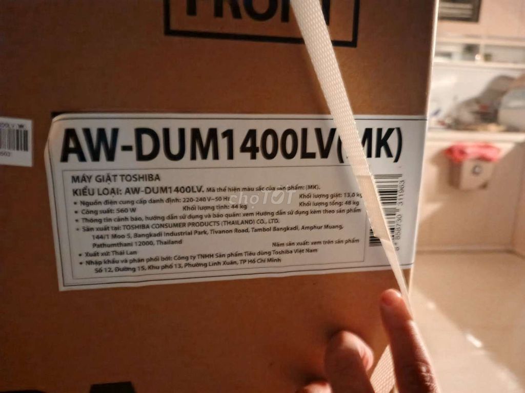 Máy giặt Toshiba 13kg. Mua bán Máy giặt tại Quận Hai Bà Trưng Hà Nội được đăng bởi Teng Teng hình 1