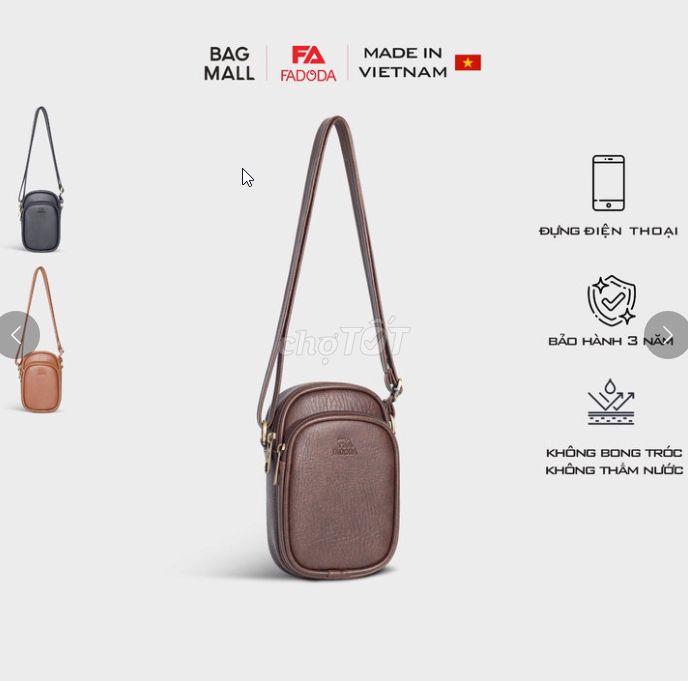 TÚI ĐEO CHÉO NỮ MINI ĐỰNG ĐIỆN THOẠI FADODA FN37. Mua bán Túi xách tại Quận Hoàng Mai Hà Nội được đăng bởi Siêu thị Anh Tú 68   hình 2