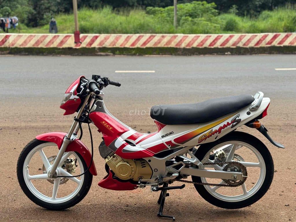 Suzuki Stinger 120cc Đỏ trắng. Mua bán Xe máy tại Huyện Phú Riềng Bình Phước được đăng bởi Tên chưa cung cấp hình 3
