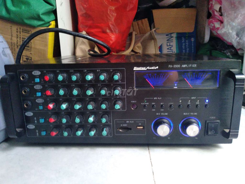 Ampli Boston Audio PA-3500 Đen. Mua bán Tivi, Âm thanh tại Quận 4 Tp Hồ Chí Minh được đăng bởi ROMA hình 1