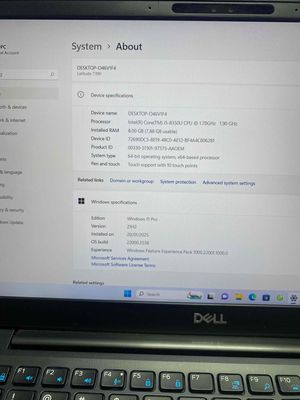 DELL LATITUDE E7390 CORE I5 THẾ HỆ 8. Mua bán Laptop tại Quận Cầu Giấy Hà Nội được đăng bởi Gia Tuấn