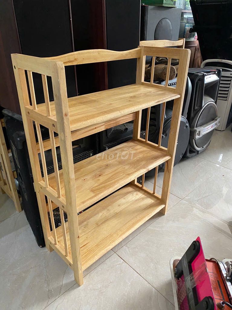 Kệ gỗ mới hàng xuất khẩu 3 tầng 65cm giá 410k. Mua bán Tủ, kệ gia đình tại Thành phố Biên Hòa Đồng Nai được đăng bởi Thanh lý lô hình 1