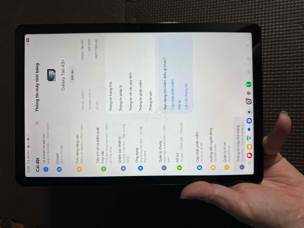 Samsung Galaxy Tab A9+ 11 inch 90hz Bh dài c. Mua bán Máy tính bảng tại Thành phố Đà Lạt Lâm Đồng được đăng bởi phong hình 1