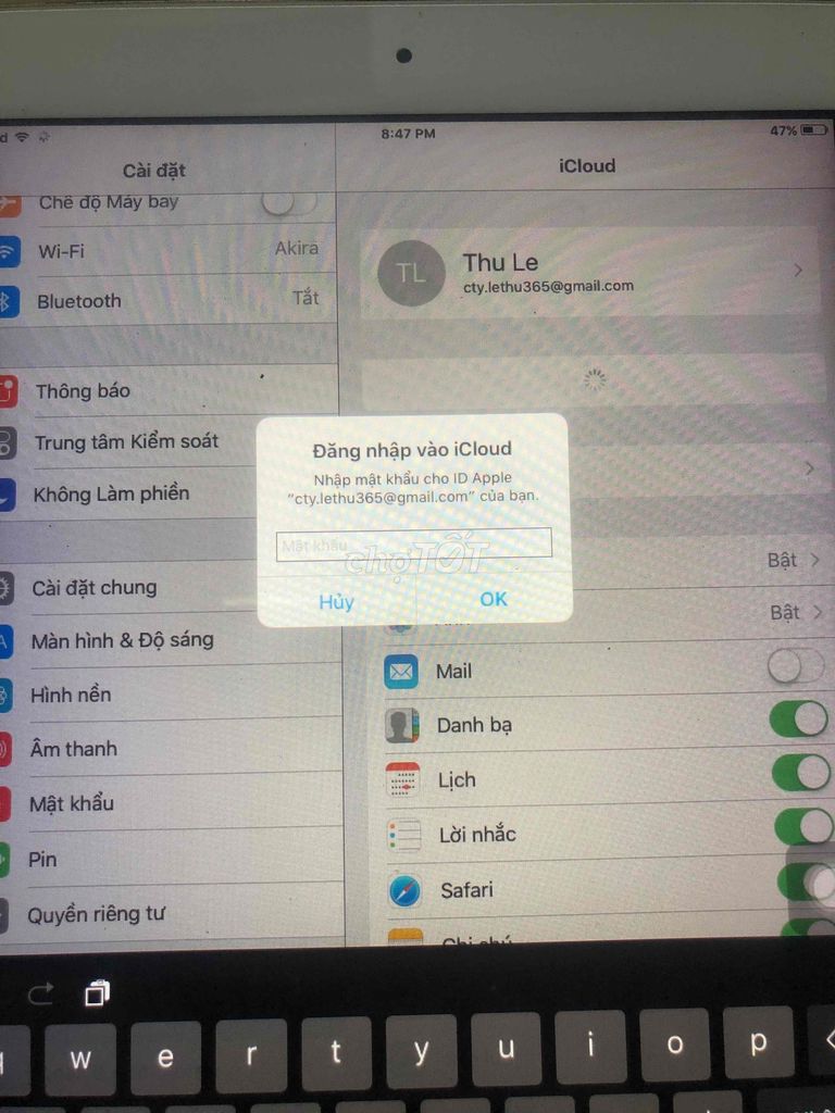 Ipad 2 ( Wifi ) MC979LL/A màn đẹp loa rè quên pass. Mua bán Máy tính bảng tại Quận 7 Tp Hồ Chí Minh được đăng bởi ĐồNhàThanhLý hình 5