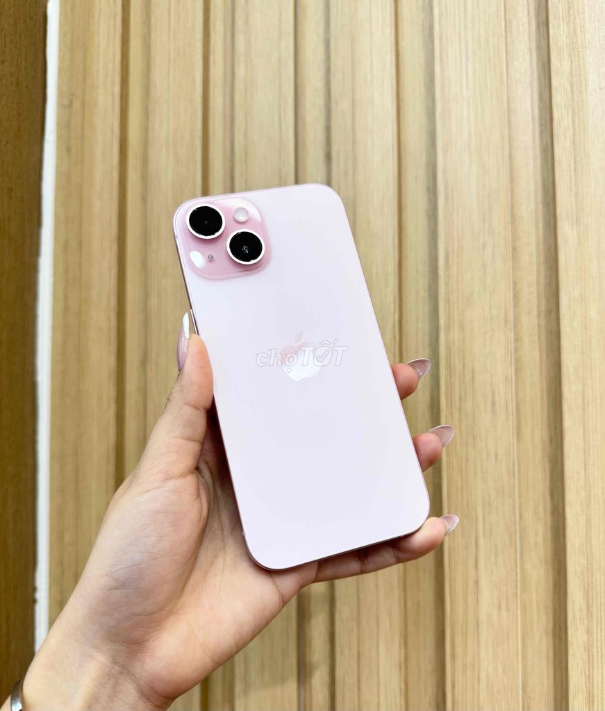 🩷 iPhone 15 Hồng 256GB Zin Nguyên Bản Pin 91%🔋