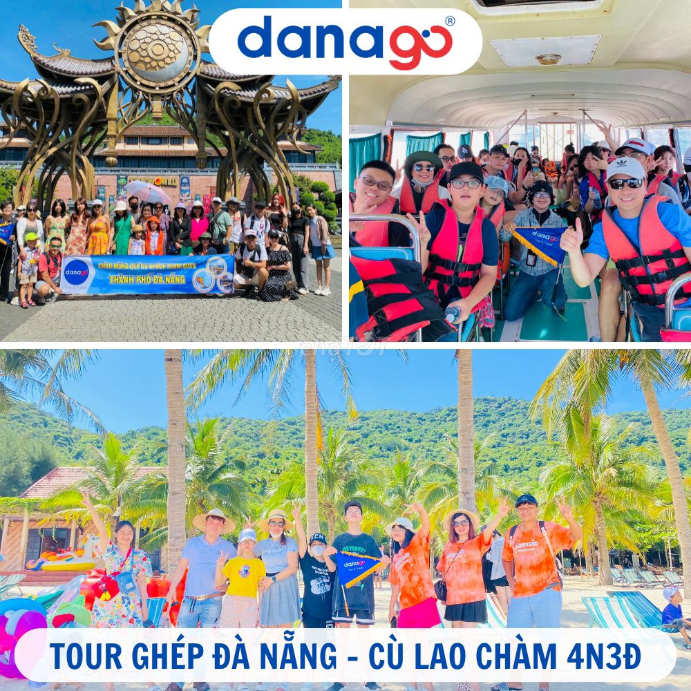 Tour Ghép Đà Nẵng-Cù Lao Chàm 4N3Đ | DANAGO Travel