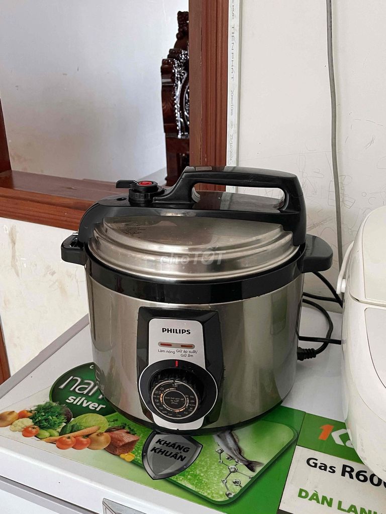 Nồi áp suất Philips Đen Đã sử dụng. Mua bán Bếp, lò, đồ điện nhà bếp tại Thành phố Pleiku Gia Lai được đăng bởi Thuỳ Linh hình 1