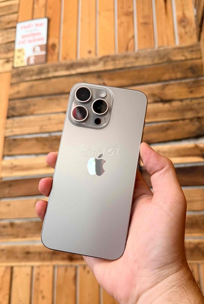 Apple iPhone 15 Pro Max 512GB Natural. Mua bán Điện thoại tại Huyện Bình Chánh Tp Hồ Chí Minh được đăng bởi Nguyễn Phước Thành hình 1