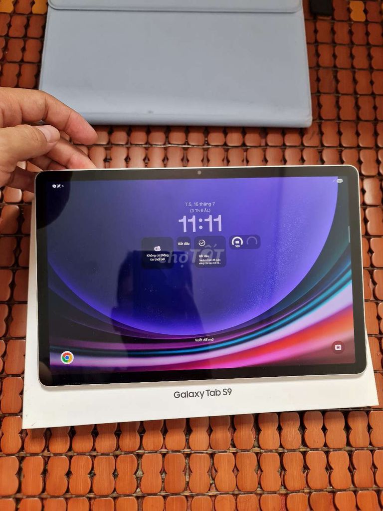 Samsung Galaxy Tab S9 12GB/256GB Trắng. Mua bán Máy tính bảng tại Quận Tân Bình Tp Hồ Chí Minh được đăng bởi Sơn hình 1