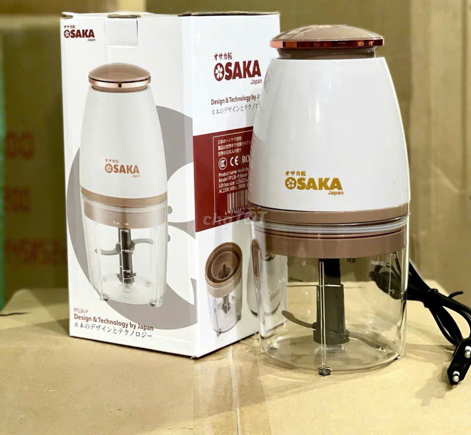 Máy xay thịt OSAKA JAPAN Chính hãng đa năng 700ml. Mua bán Bếp, lò, đồ điện nhà bếp tại Thành phố Biên Hòa Đồng Nai được đăng bởi Phạm Quỳnh hình 1