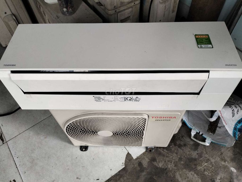 Máy lạnh Toshiba 1 ngựa Inverter Trắng Đã sử dụng. Mua bán Máy lạnh, điều hoà tại Quận 7 Tp Hồ Chí Minh được đăng bởi Huynhvanthanh hình 1