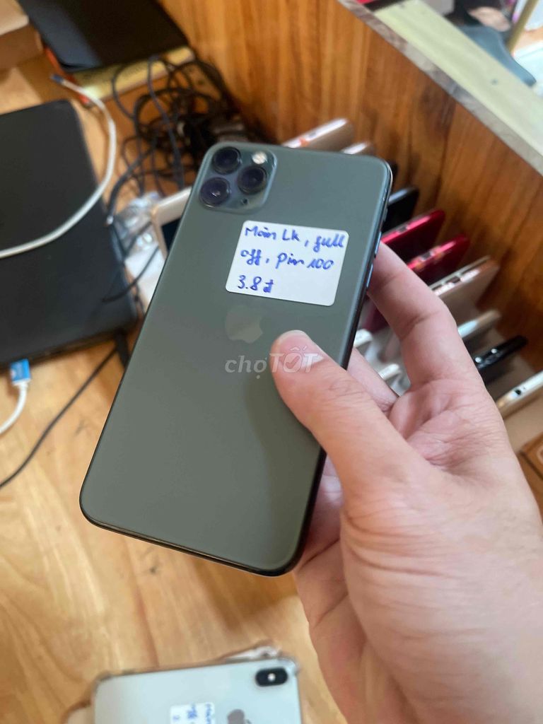 iPhone 11 Pro Max Xám Đã sử dụng. Mua bán Điện thoại tại Quận Cẩm Lệ Đà Nẵng được đăng bởi Sim Số Đại Tài hình 1