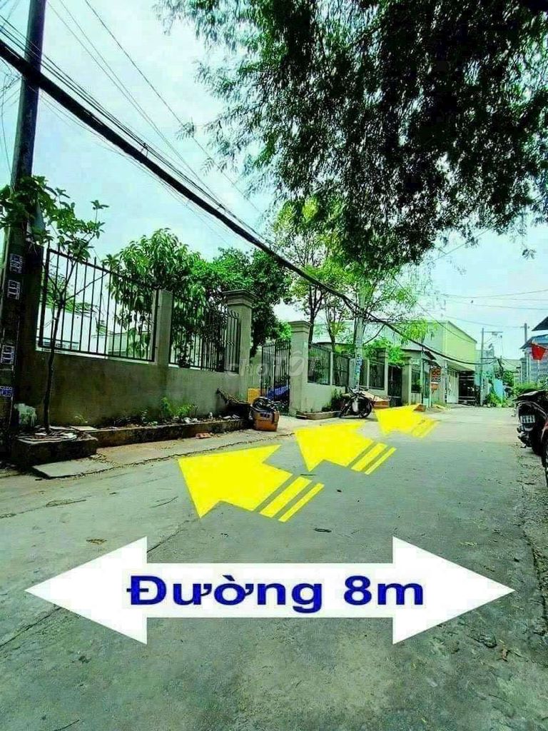 Lô đất đẹp 4,2m x 26m. 1/ hẻm 8m thông Đường Liên Kh 2.5