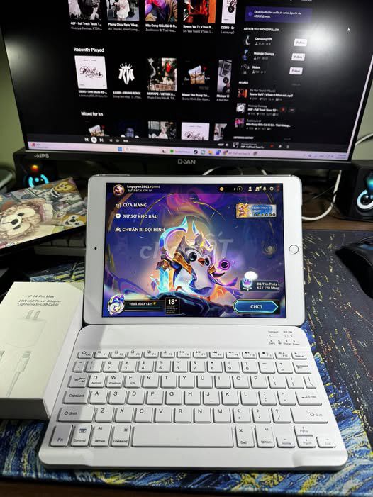 Apple iPad Gen 7 32GB Trắng Đã dùng. Mua bán Máy tính bảng tại Quận Hoàn Kiếm Hà Nội được đăng bởi Hội Đồ Điện Tử hình 1