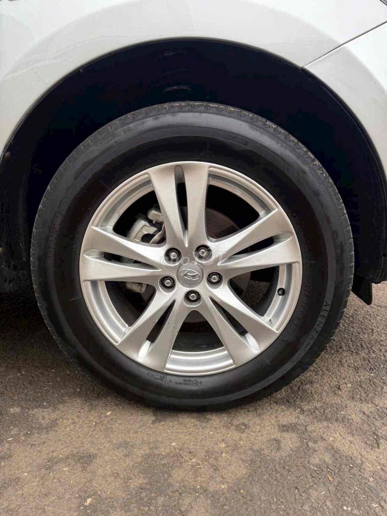 Hyundai Santa Fe 2009 SLX Bạc. Mua bán Ô tô tại Thành phố Pleiku Gia Lai được đăng bởi Dinh Trung  hình 9