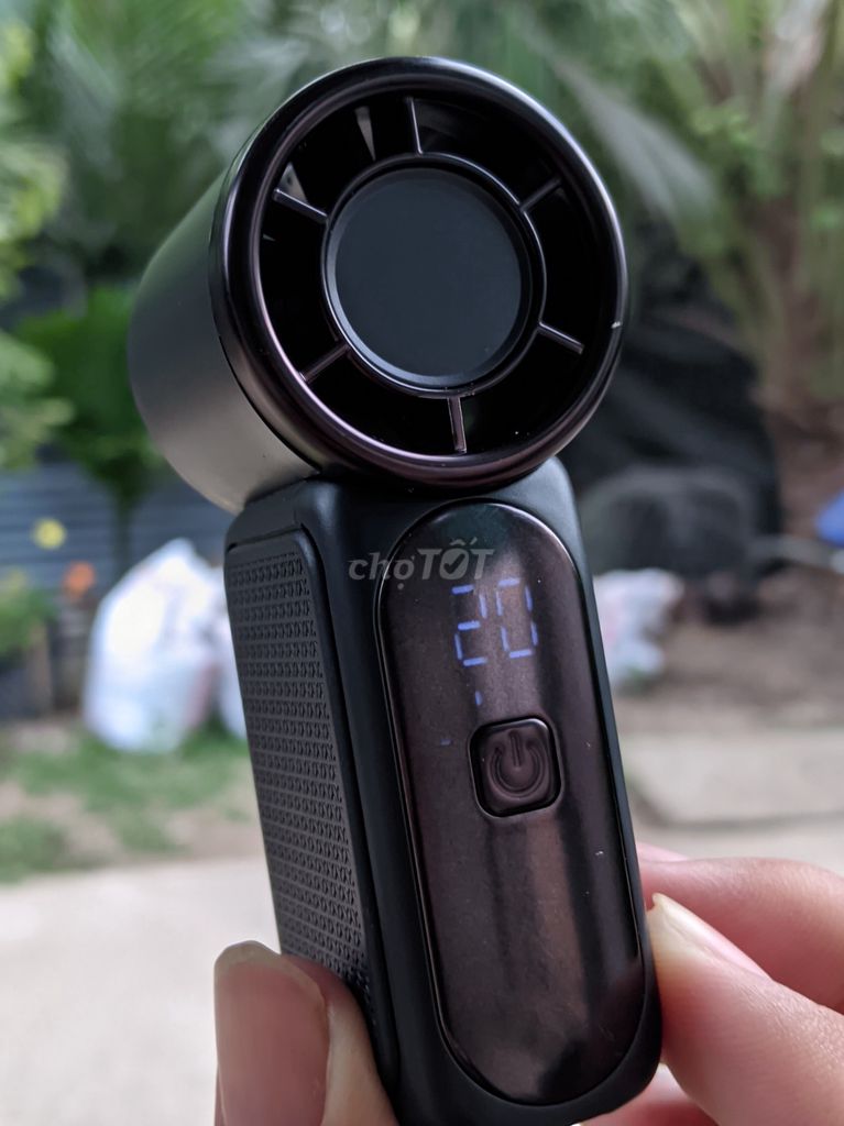 Quạt mini cầm tay s1 Đen. Mua bán Quạt tại Huyện Giồng Trôm Bến Tre được đăng bởi 思うけどながであるうけどながで.37 hình 1