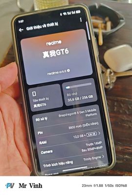Realme GT 6 AI Snapdragon 8 gen 3. Mua bán Điện thoại tại Huyện Bình Chánh Tp Hồ Chí Minh được đăng bởi Hoàng Khải