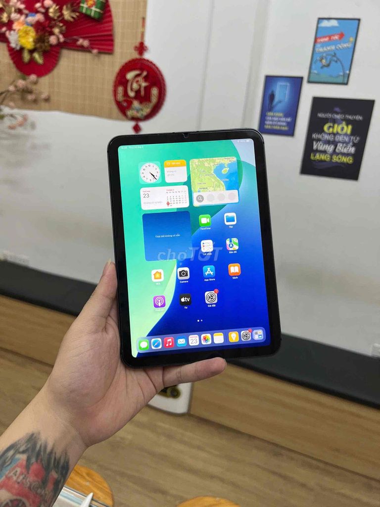 Apple iPad Mini 6 256GB Xám Like New. Mua bán Máy tính bảng tại Quận Đống Đa Hà Nội được đăng bởi KT Hà Nội Mobile hình 1