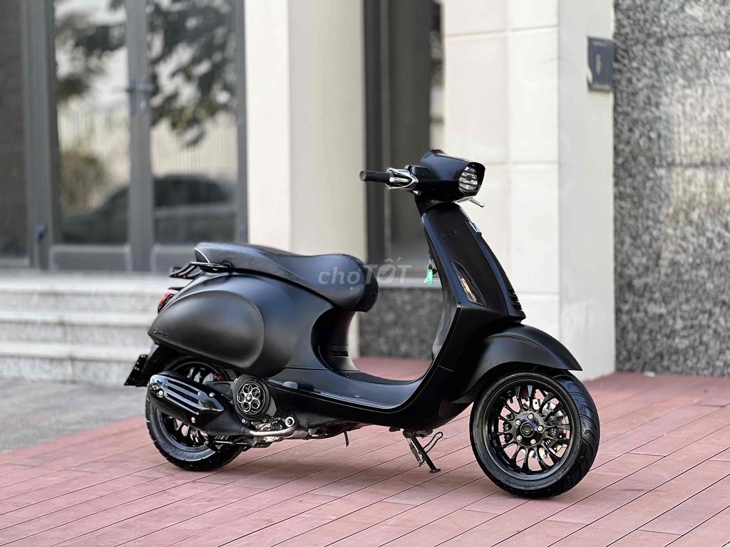 Piaggio Vespa Sprint S125 ABS 2022 Đen 8000km. Mua bán Xe máy tại Quận Cầu Giấy Hà Nội được đăng bởi Tuấn Việt Motor hình 5