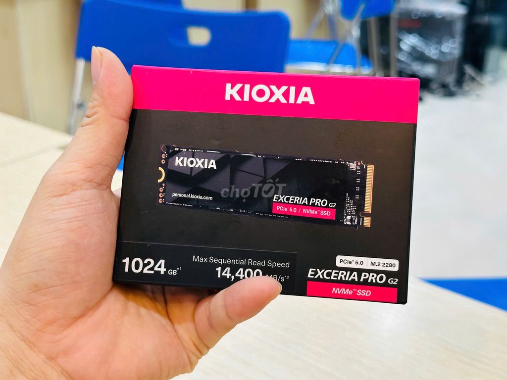 Ổ CỨNG KIOXIA EXCERIA PRO G2 1TB TỐC ĐỘ 14400MB/S. Mua bán Linh kiện (RAM, Card...) tại Quận Đống Đa Hà Nội được đăng bởi Nguyễn Thu hình 1