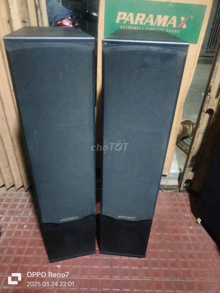 Cặp loa Paramax F-500 2bass20 2treble khá mới