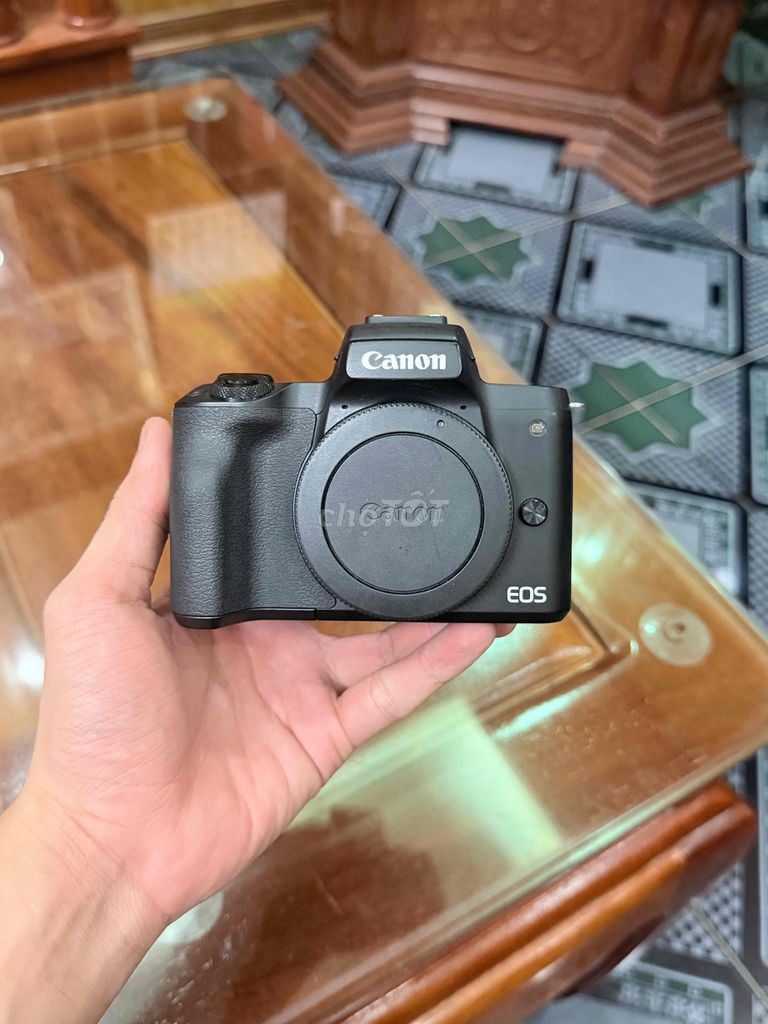 Máy ảnh Canon M50 Đen kèm lens 22f2. Mua bán Máy ảnh, Máy quay tại Huyện Gia Lâm Hà Nội được đăng bởi Nguyễn Đức Thắng hình 1