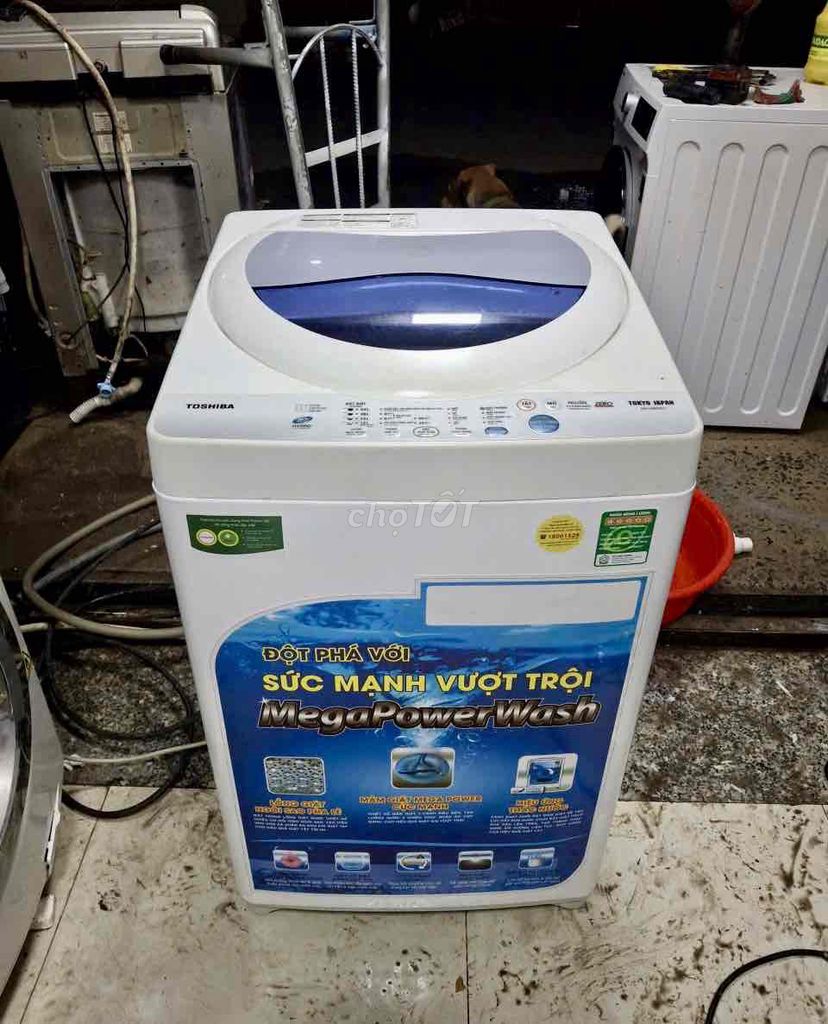 Thanh lý máy giặt Toshiba 7kg chạy tốt có ship. Mua bán Máy giặt tại Quận 8 Tp Hồ Chí Minh được đăng bởi Quí Vũ Official hình 1