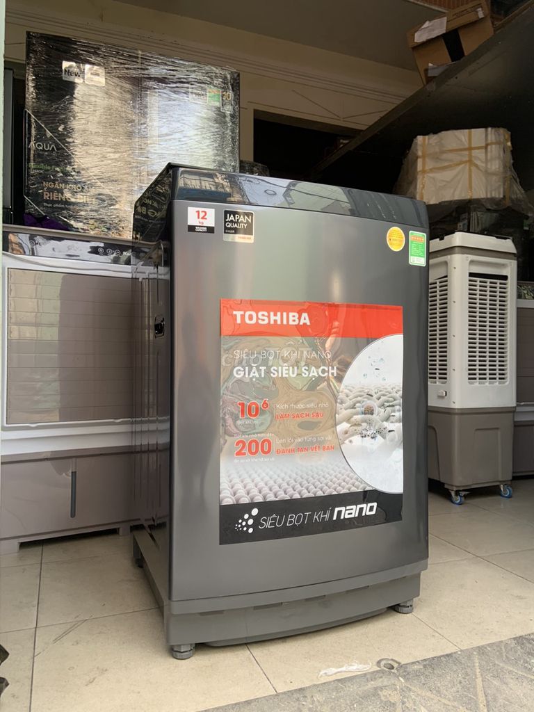 Máy giặt Toshiba Inverter 12 kg AW-DUK1300KV (MK). Mua bán Máy giặt tại Quận Gò Vấp Tp Hồ Chí Minh được đăng bởi Điện Máy Giá Kho Miền Nam hình 4