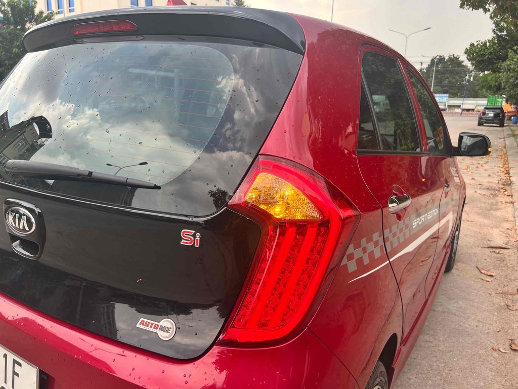 Kia Morning 2017 Si 1.25 AT Bản Limited Đỏ Đen. Mua bán Ô tô tại Thành phố Dĩ An Bình Dương được đăng bởi Hiếu Auto Nghĩa Phát hình 7