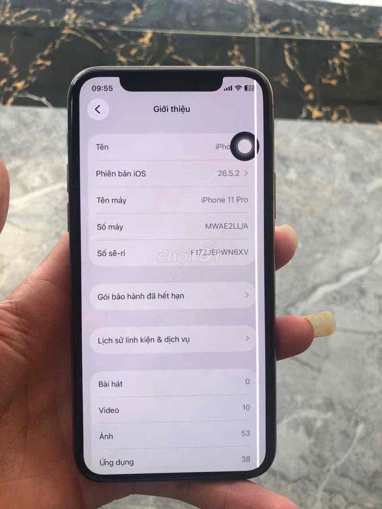 Apple iPhone 11 Pro 256GB Vàng Đã thay pin. Mua bán Điện thoại tại Thành phố Thủ Đức Tp Hồ Chí Minh được đăng bởi Bùi Đức Nam hình 1