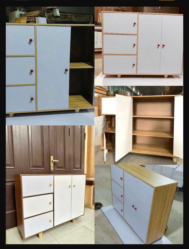 Tủ đa năng gỗ MDF 78x100x30cm. Mua bán Tủ, kệ gia đình tại Quận Thanh Khê Đà Nẵng được đăng bởi Gia Dụng Thủy Lê hình 1