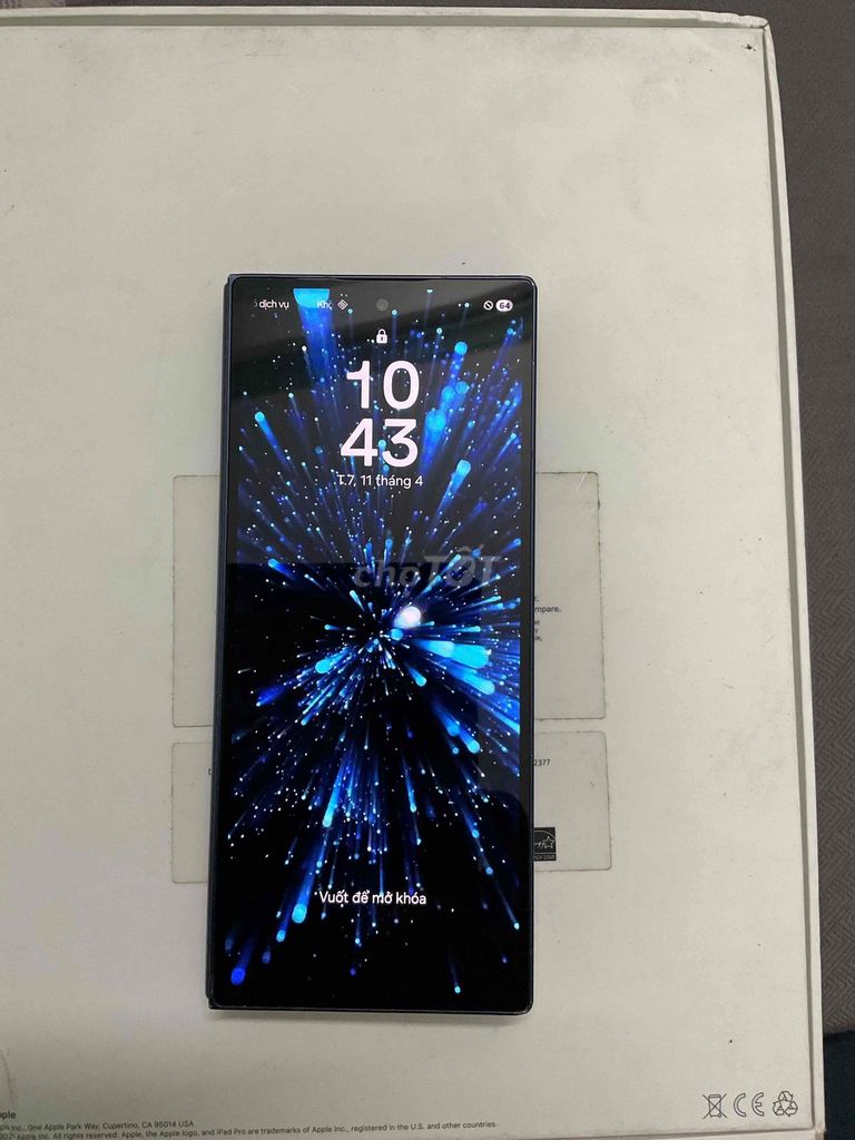 Samsung Z Fold 6 Xanh Hàn Quốc Đã sử dụng. Mua bán Điện thoại tại Quận Bình Tân Tp Hồ Chí Minh được đăng bởi Hùng hình 1
