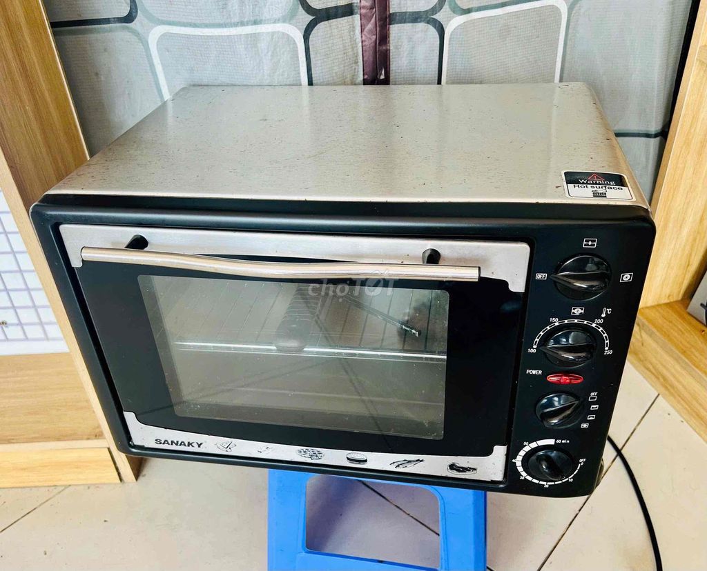 Lò nướng Sanaky Đen, Bạc. Mua bán Bếp, lò, đồ điện nhà bếp tại Thành phố Sa Đéc Đồng Tháp được đăng bởi Huyền Trân hình 1