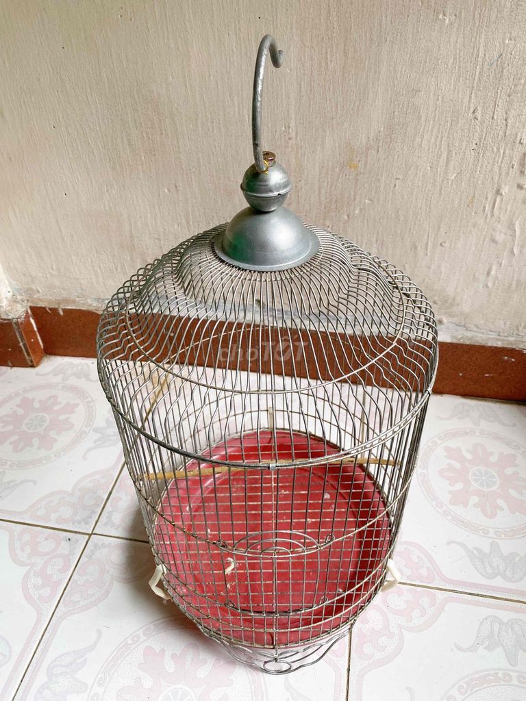 Lồng chim Kim loại Bạc 25cm. Mua bán Phụ kiện, Thức ăn, Dịch vụ tại Quận 5 Tp Hồ Chí Minh được đăng bởi Anh Duy hình 1