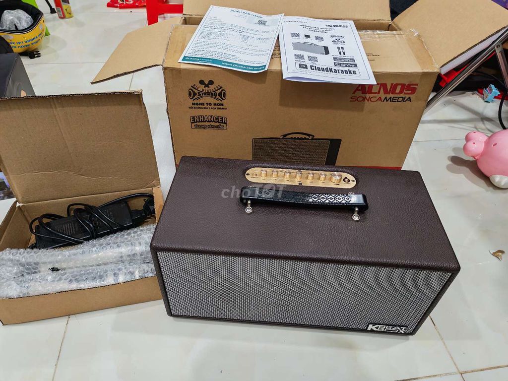 Loa karaoke Acnos CS366Plus Fullbox đẹp 99%. Mua bán Tivi, Âm thanh tại Thành phố Thủ Đức Tp Hồ Chí Minh được đăng bởi Phạm Nguyên  hình 1