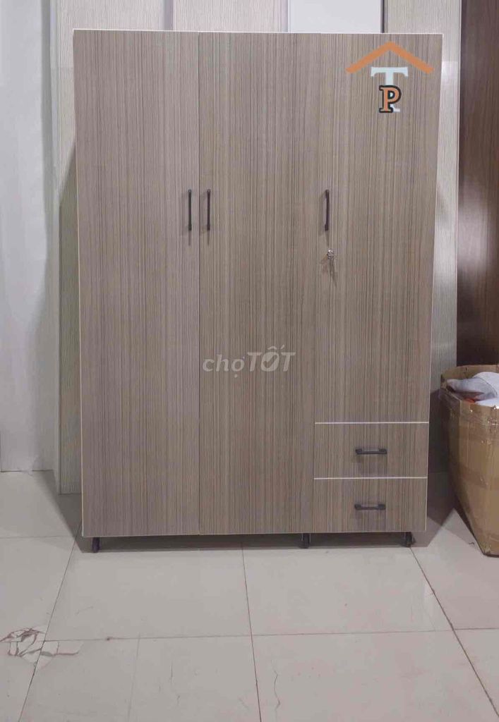 Tủ quần áo Nhựa Đài Loan 1m23x1m80 3 cánh. Mua bán Tủ, kệ gia đình tại Thành phố Thủ Đức Tp Hồ Chí Minh được đăng bởi Ngọc Lan hình 1