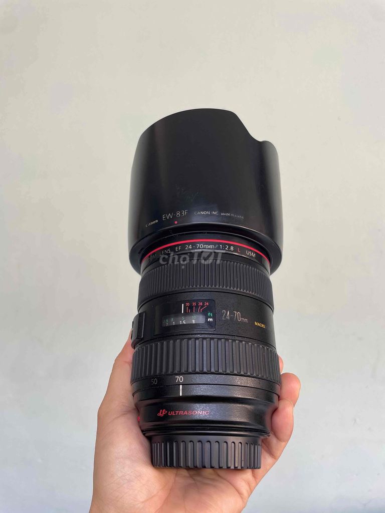Ống kính Canon EF 24-70mm f/2.8L USM. Mua bán Máy ảnh, Máy quay tại Quận 3 Tp Hồ Chí Minh được đăng bởi huonglan Nguyễn  hình 1
