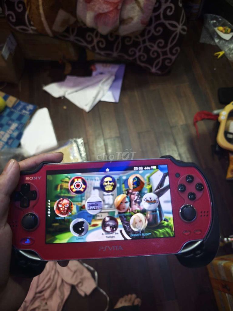 Vita đỏ sưu tầm psp 3k ps4 slim hack switch lite