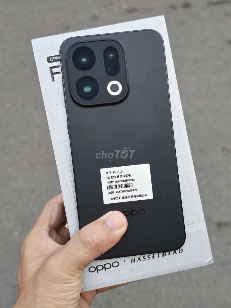Oppo Find X9 Đen 99% Fullbox có ship. Mua bán Điện thoại tại Quận Bình Tân Tp Hồ Chí Minh được đăng bởi Anh Rin hình 1