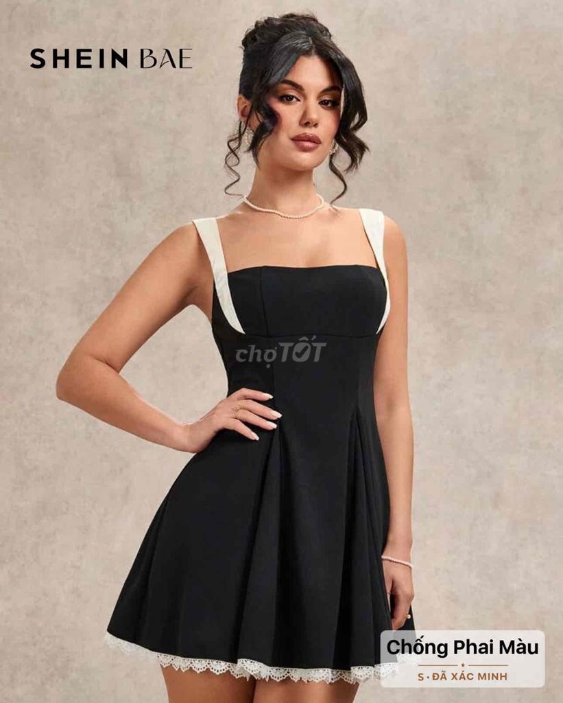 Váy ngắn nữ ren SHEIN BAE. Mua bán Quần áo tại Thành phố Vinh Nghệ An được đăng bởi GLAMINE hình 1