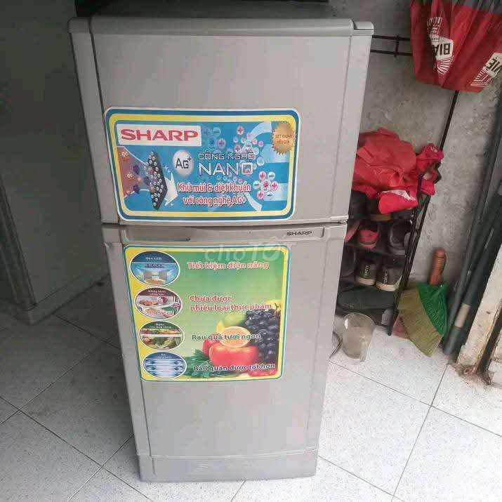 Tủ lạnh Sharp 165 lít Xám. Mua bán Tủ lạnh tại Thị xã Bến Cát Bình Dương được đăng bởi Van Bui hình 1